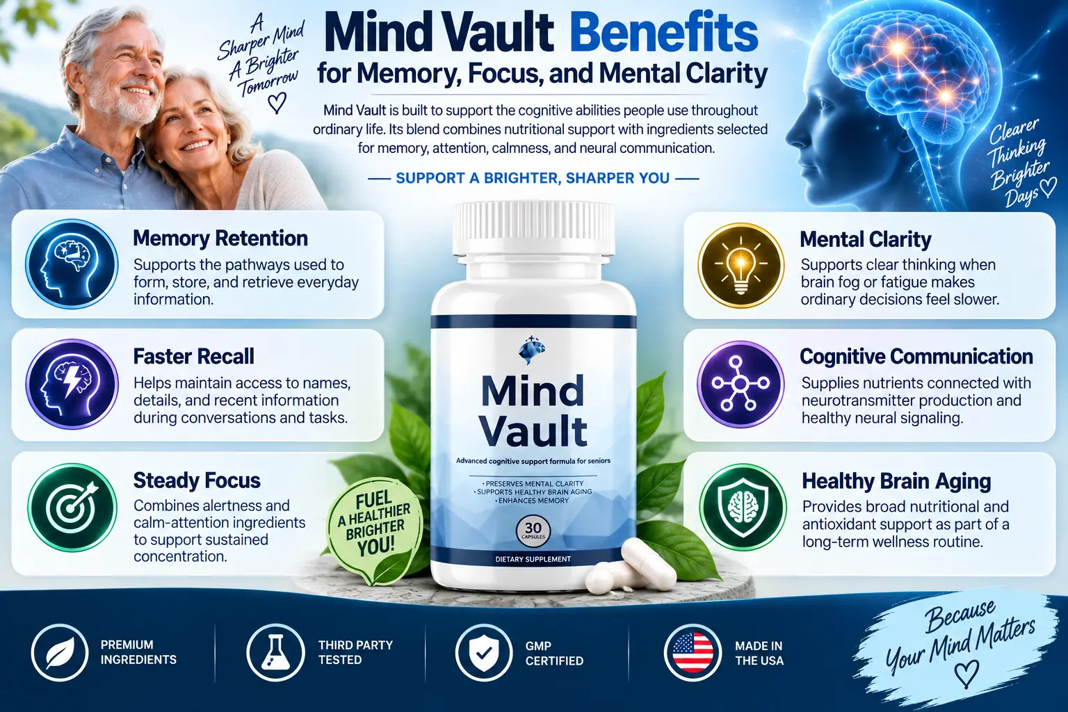 Mind Vault benefits visual
